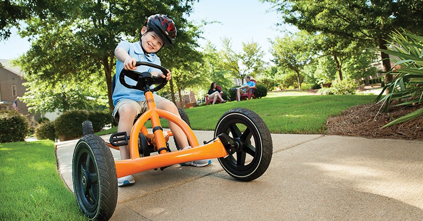 Boy with cystic fibrosis smiling